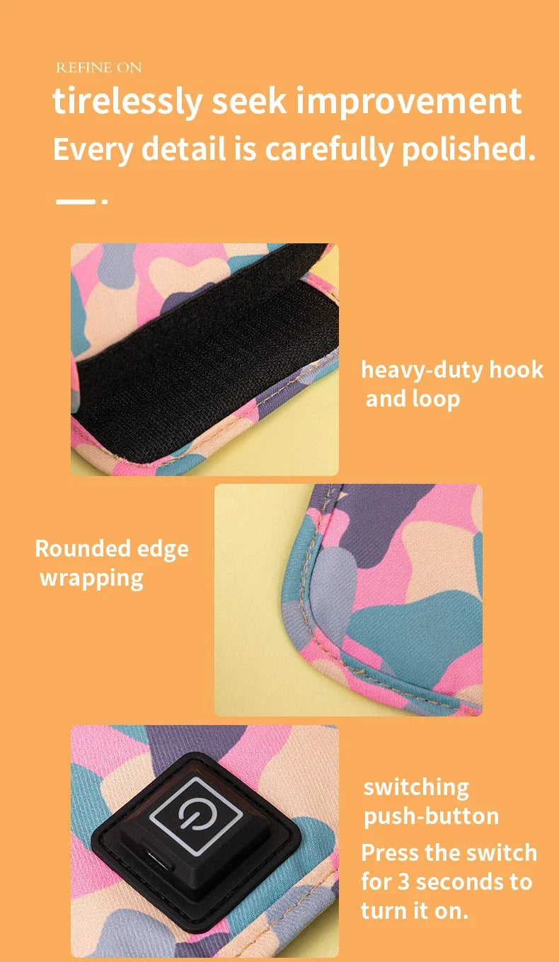 USB Milk Water Bottle Warmer Travel Stroller Insulated Bag Infant