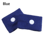 2PCS Anti Motion Sickness Wristbands Anti Nausea Carsickness Seasick Wrist Support Sports