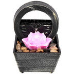 Desktop Waterfall Decoration Flowing Water Small Living Room Office Tabletop Fountain
