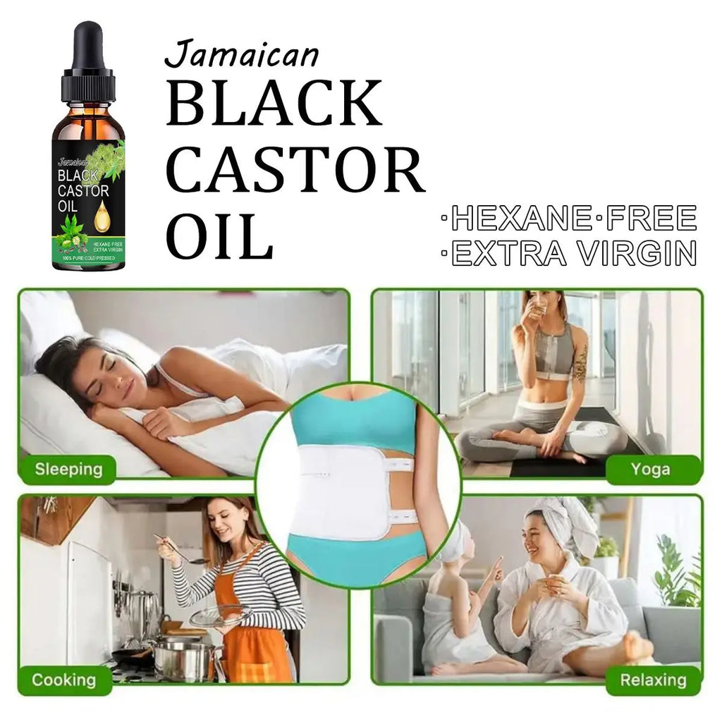 Black Castor Oil Healthy-looking Skin Inspired by Nature