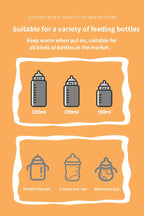 USB Milk Water Bottle Warmer Travel Stroller Insulated Bag Infant