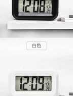 Alarm Clock Digital LED Electronic Backlight Snooze Calendar Home Office Desktop Screen Display Watch