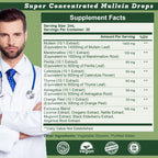 Mullein Drops for Lungs Detox & Cleanse