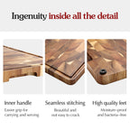 XINZUO Acacia Wood Cutting Board Cut Bread Fruit Meat Wooden Chopping Blocks Non-Slip Kitchen Tools