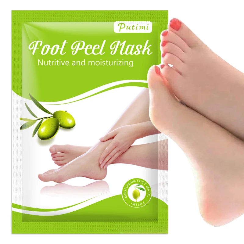 6 packs Exfoliating Foot Mask Dead Skin Remover Moisturizing