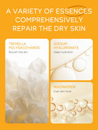 3pcs set LAIKOU Skin Care Vitamin C Sakura Snail Essence Serum Eye Face Cream Moisturizer Travel Size