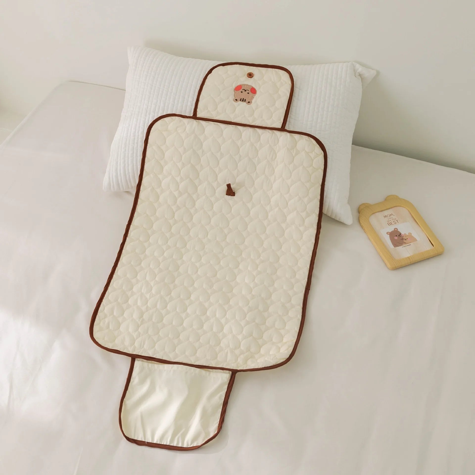 PANGDUBE Baby Diaper Changing Pad Foldable Newborn Portable