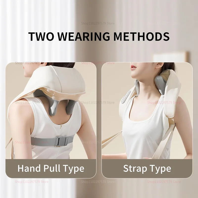 Neck Massager for Pain Relief with Heat