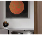 Retro World Globe Learning Map Kids Study Desk Geography Education