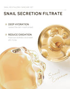 3pcs set LAIKOU Skin Care Vitamin C Sakura Snail Essence Serum Eye Face Cream Moisturizer Travel Size