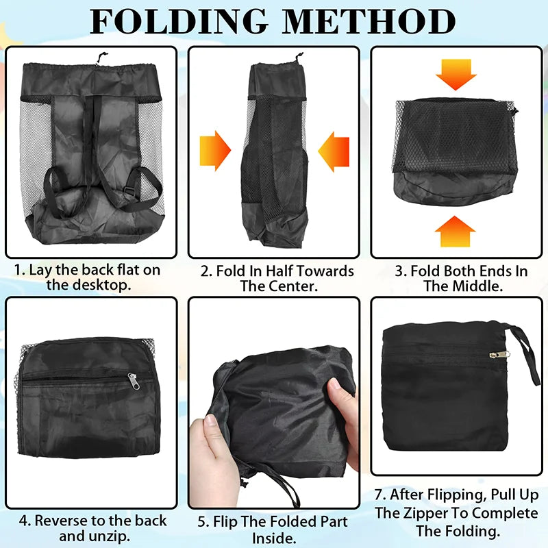 Outdoor Beach Bag Toy Storage Swimming Clothing Miscellaneous Shoulder Handheld