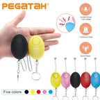 120dB Safe Sound Alarm Self-defense Keychain Emergency Attack Protect Alert Personal Safety Alarm Keychain