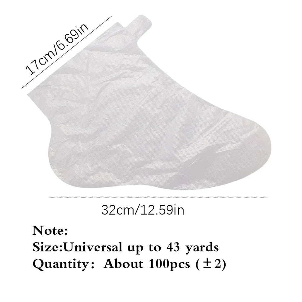 100Pcs Disposable Foot Mask Covers