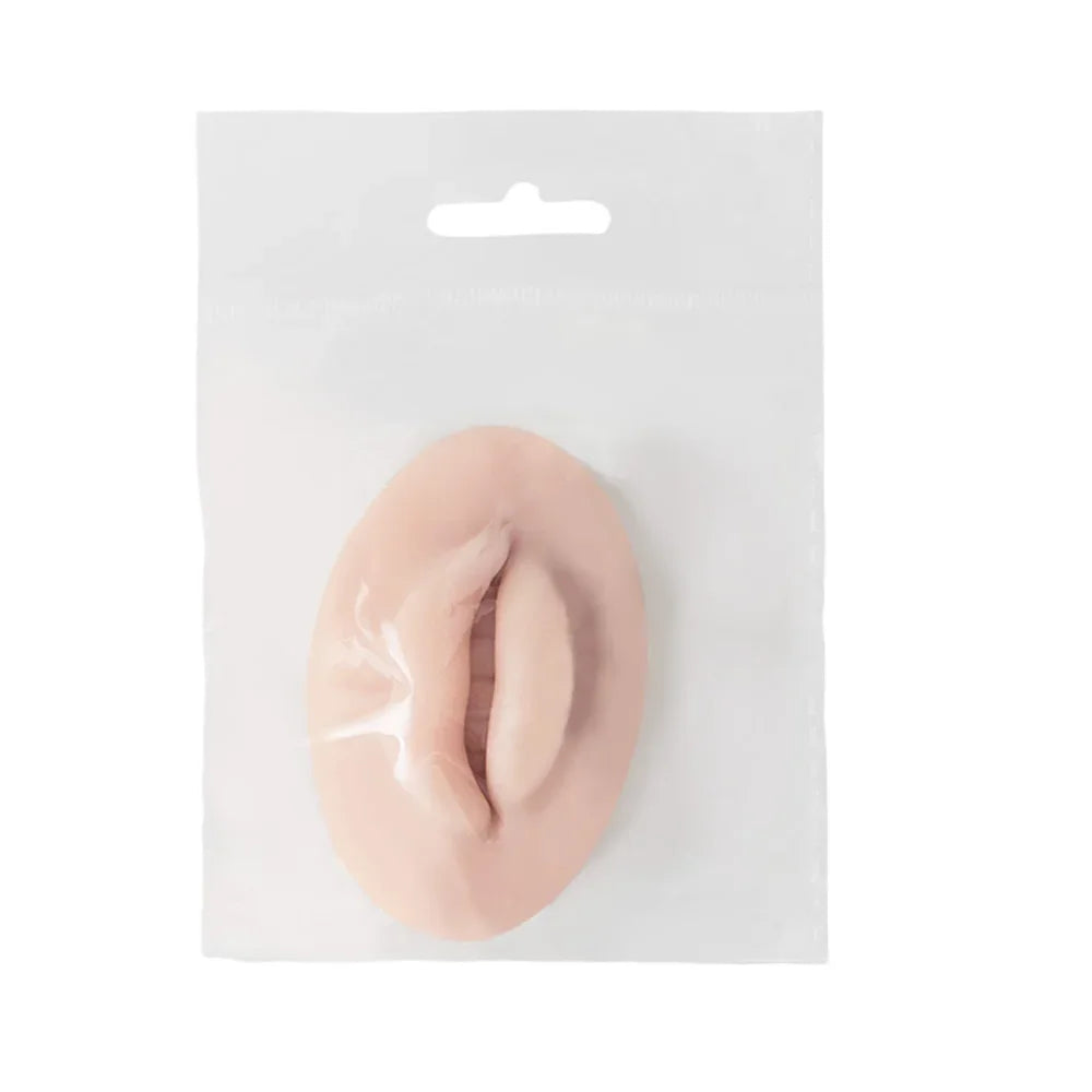 1pcs Microblading Reusable 5D Silicone Practice Lips Solid Lip Block For PMU Beginner Training Tattoo