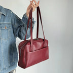 CGCBAG Vintage Designer Luxury Women Tote Casual Large Shoulder Bag High Quality Leather Ladies Handbags
