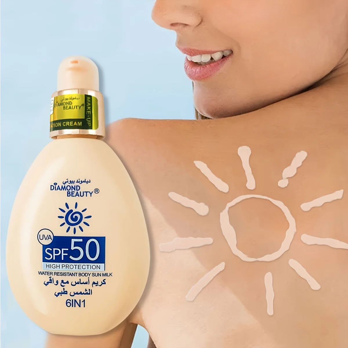 Sunscreen SPF 50 Sunscreen Lotion 100ml Summer Moisturizing Cream