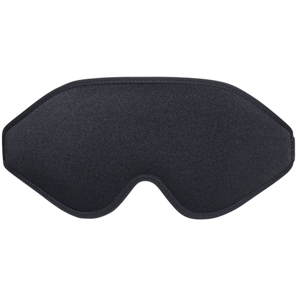 3D Sleep Mask Blindfold Soft Memory Foam 99% Blockout