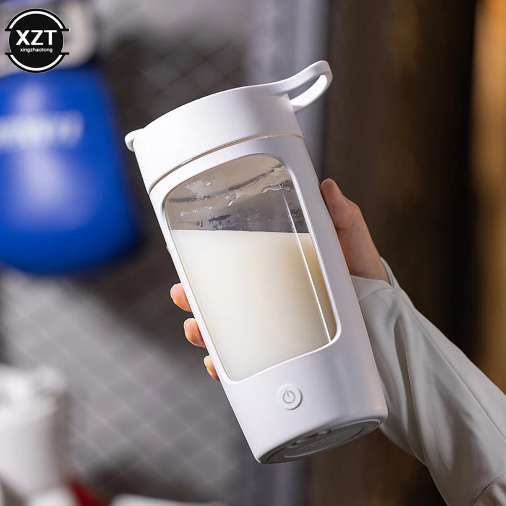 650Ml Electric Protein Shaker Bottle USB