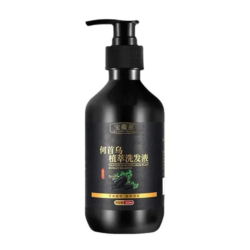 Herbal Polygonum Multiflorum Shampoo Oil Control Dandruff Control Itchy Relief Men/ Women