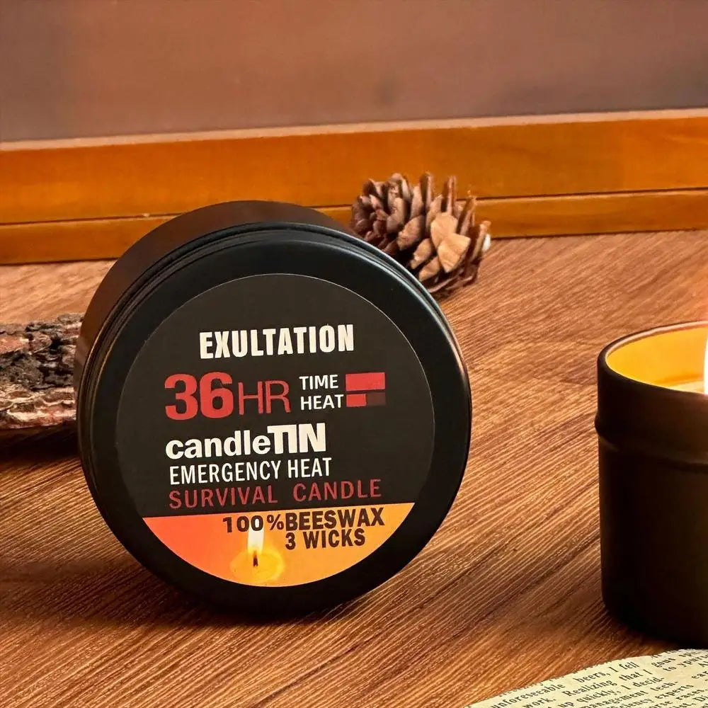 Emergency Candles for Household Disaster Long Burning Waterproof Windproof Camping