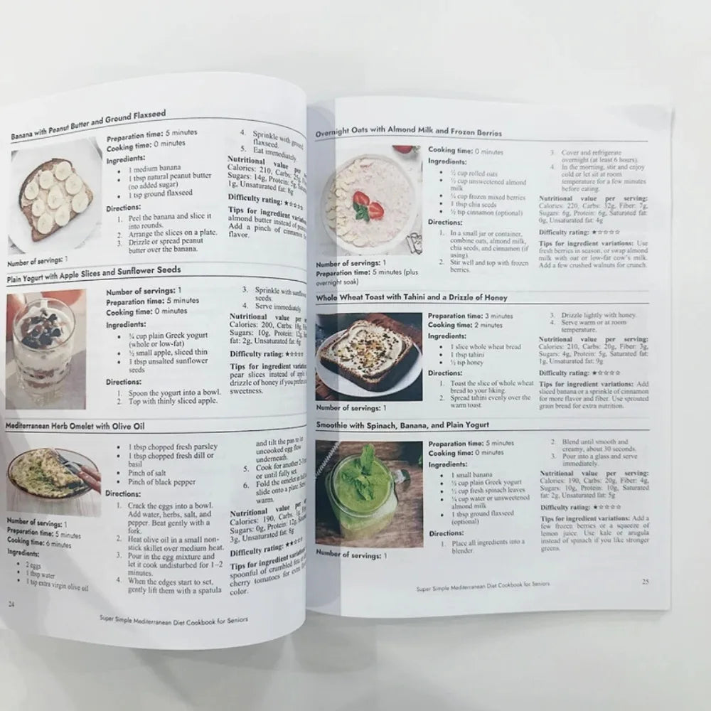 2026 Super Simple Mediterranean Diet Cookbook for Seniors