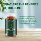 Mullein Gummies - Supports Respiratory Health