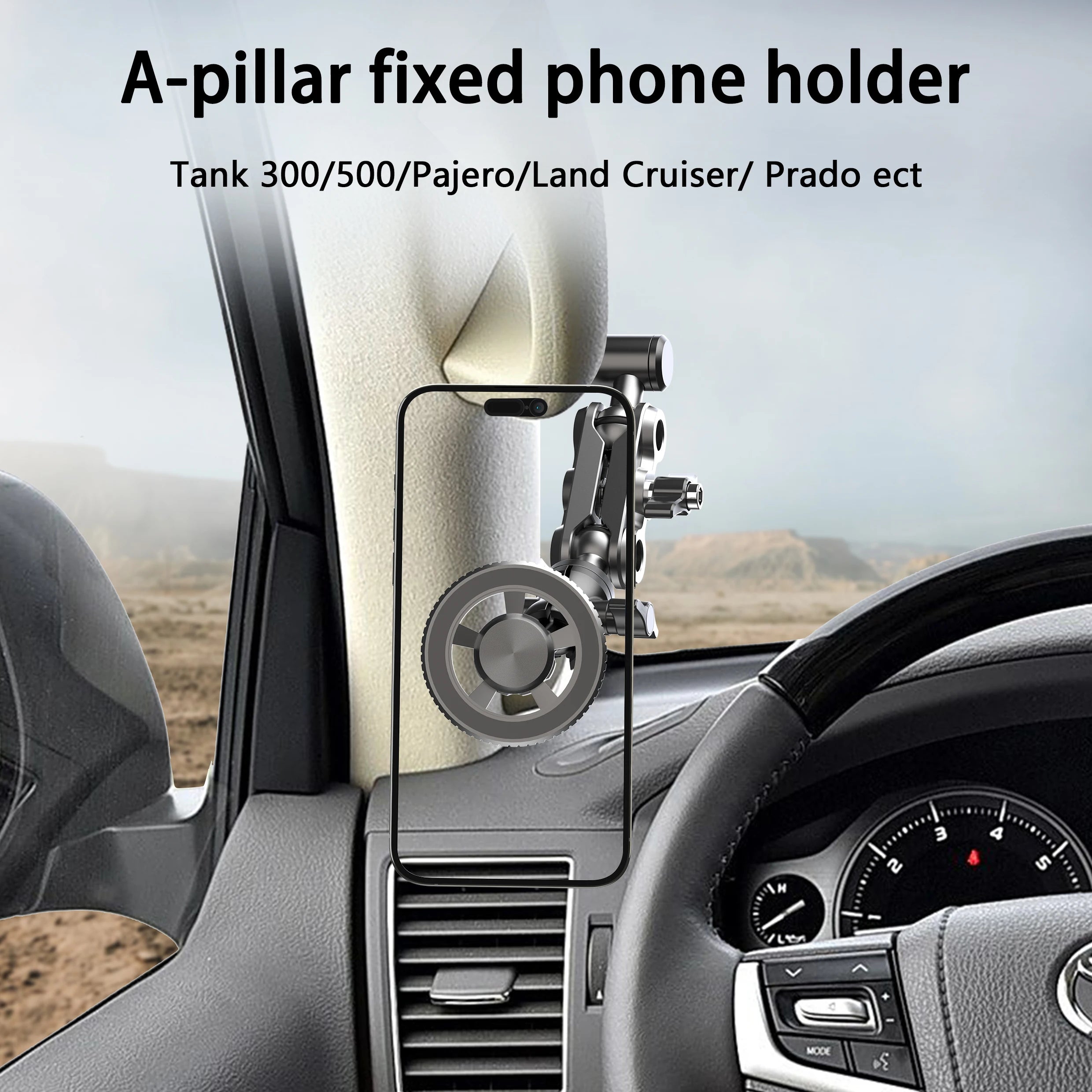 magsafe Car Handle Armrest  Cell Phone Holder Bracket Vehicle Truck Handle