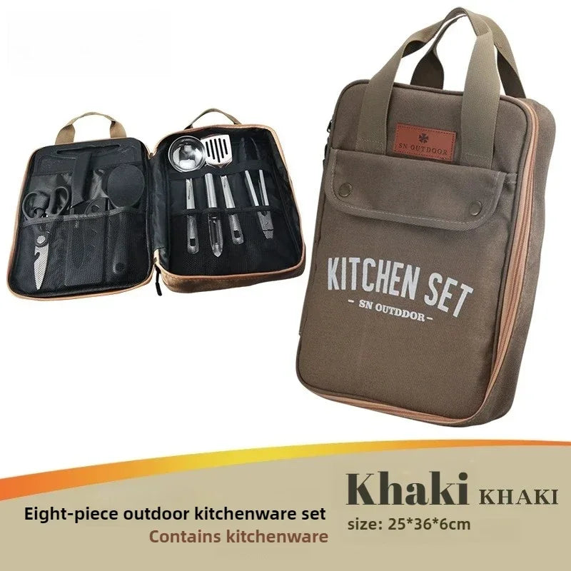 Travel Kitchen Utensils Set 8-Piece Camping