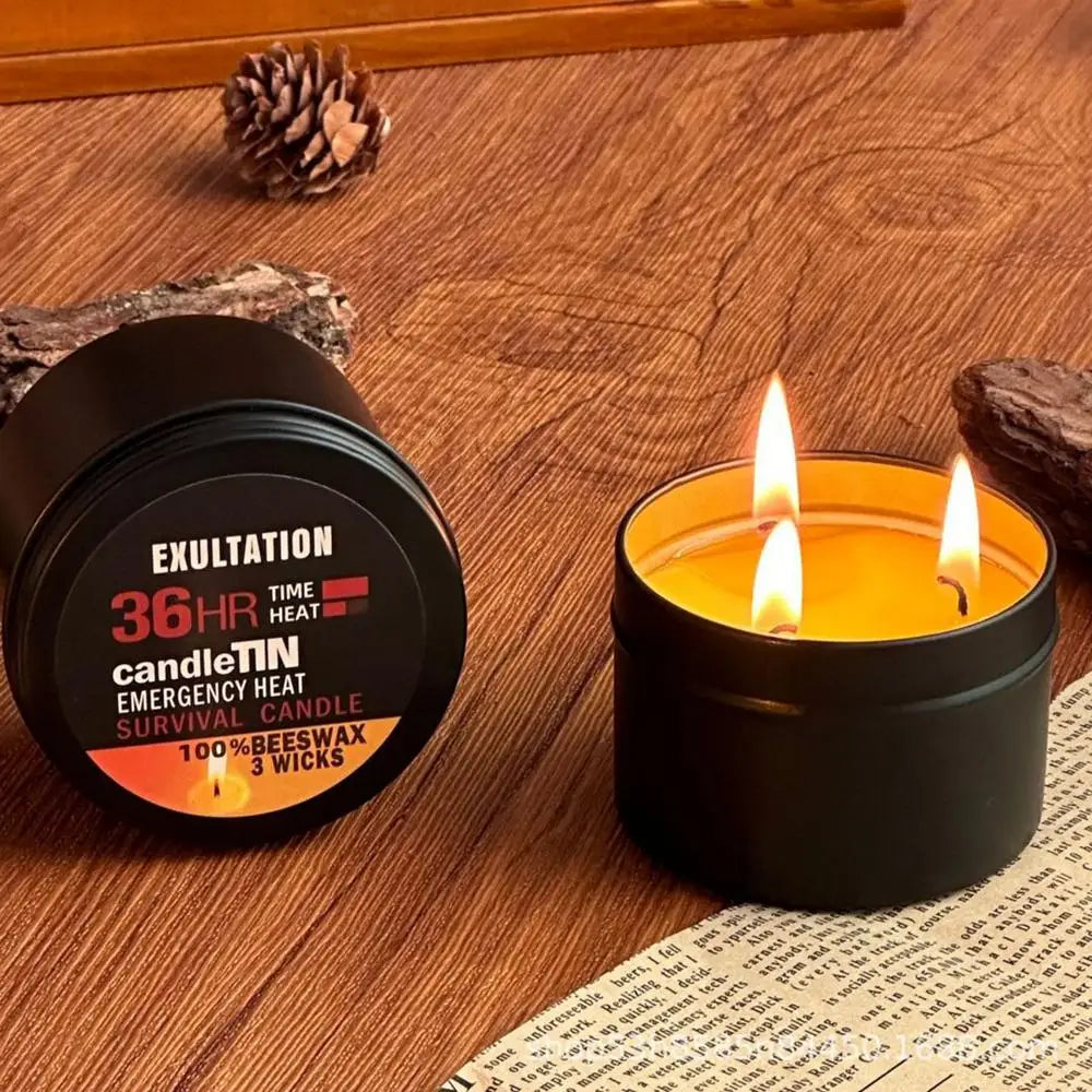 Emergency Candles for Household Disaster Long Burning Waterproof Windproof Camping