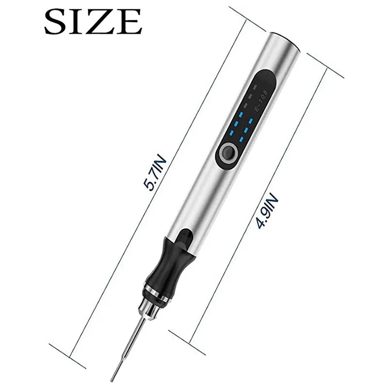 USB Customizer Professional Engraving Pen 30 Bits Engraver Tool For Metal Wood Glass Plastic Portable