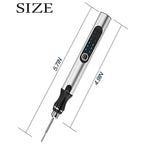 USB Customizer Professional Engraving Pen 30 Bits Engraver Tool For Metal Wood Glass Plastic Portable
