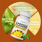 Candida Cleanse Support Intestinal Detox & Cleansing Balances Intestinal Flora Metabolism Supports Gut Digestive Health