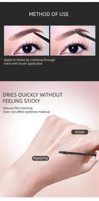 Transparent Eyebrow Gel Quick Dry Waterproof Set and Style