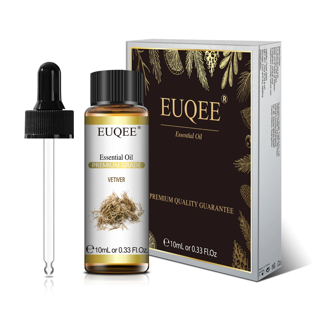 EUQEE 10ML Natural Essential Oils For Humidifier, Soap, Candle Making