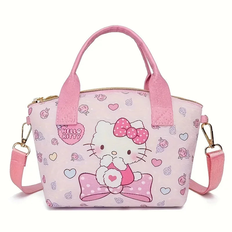 Lovely Sanrio Cinnamoroll Hello Kitty Tote Handbag Perfect Shoulder Bag