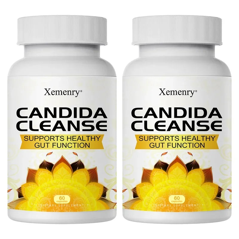 Candida Cleanse Support Intestinal Detox & Cleansing Balances Intestinal Flora Metabolism Supports Gut Digestive Health