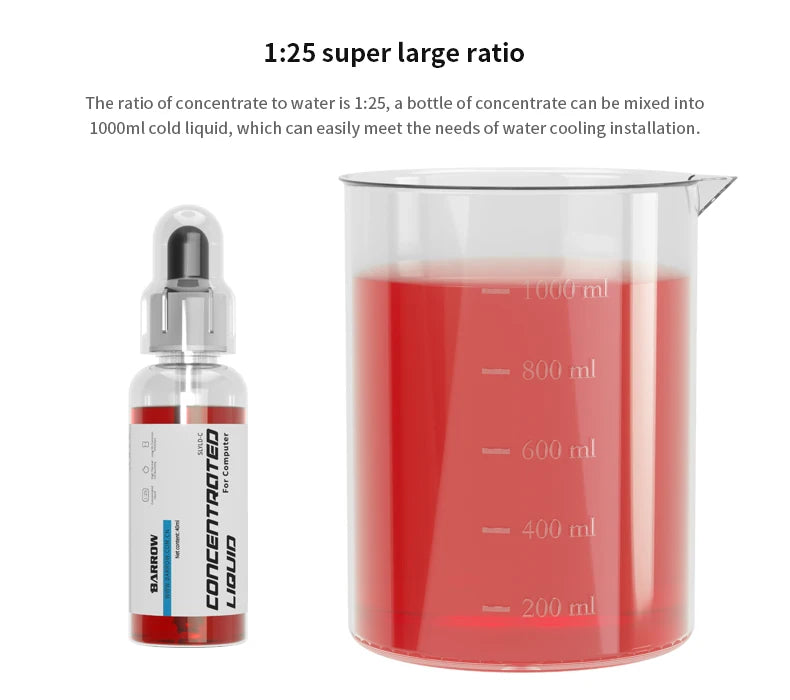 Barrow Water Cooling Liquid SLYLD-C 40ml Concentrated