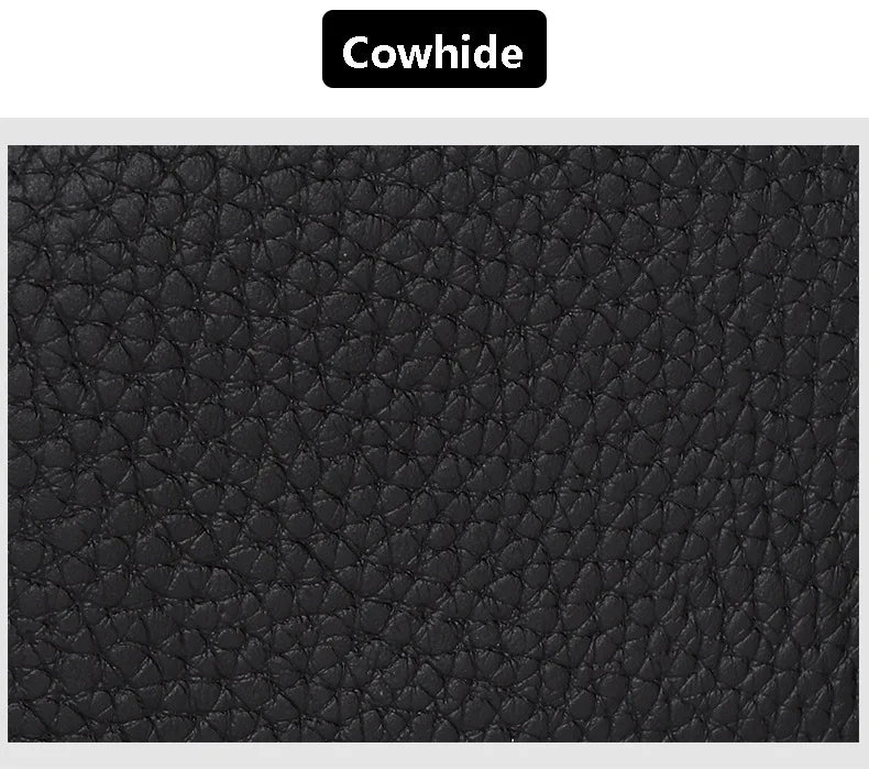 Women's Wallet Full Leather Long Wallet First Layer Cowhide Leather Clutch