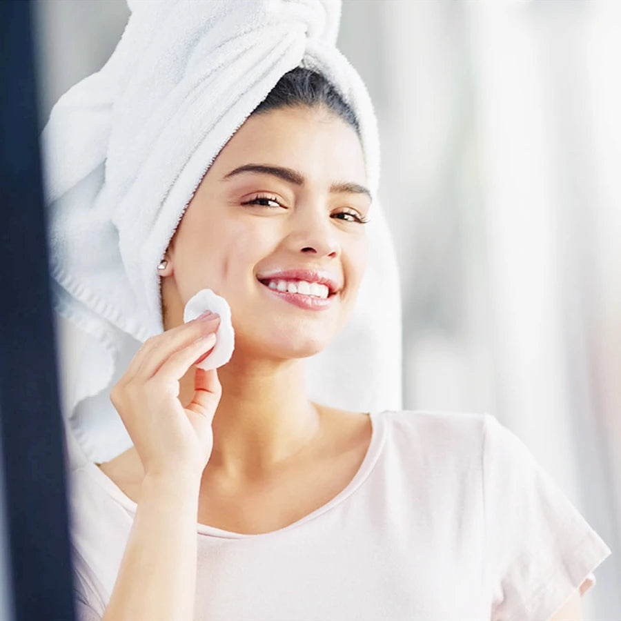 12PC Reusable Round Cotton Pads Makeup Remover Washable Round Bamboo Nursing