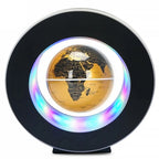 Floating Globe Levitating World Map Rotating LED Bedside Lamp Magnetic