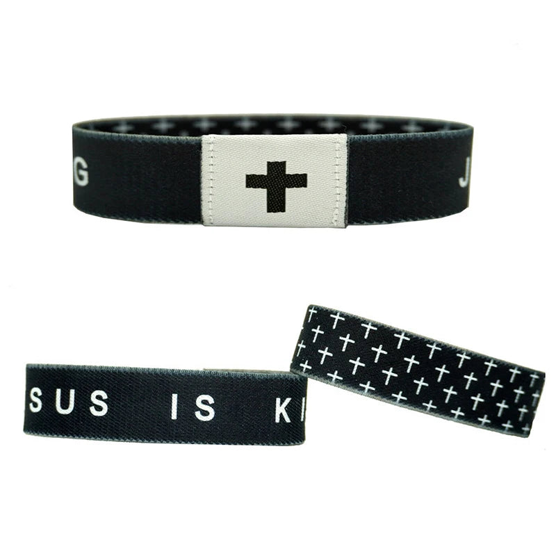 Wearable Bible Verse NFC Bracelet Women Men Christian Daily Religious Gifts