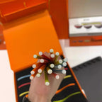 LE CREUSET Rainbow Ceramic Chopsticks Set Gift Box Colorful Tableware Kitchen Dining Accessories