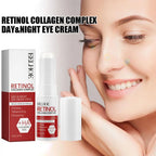 Retinol Eye Cream Stick Anti Aging Fade Dark Circles Under the Eyes Remove Eye Bags Moisturizing Firming Skin Care