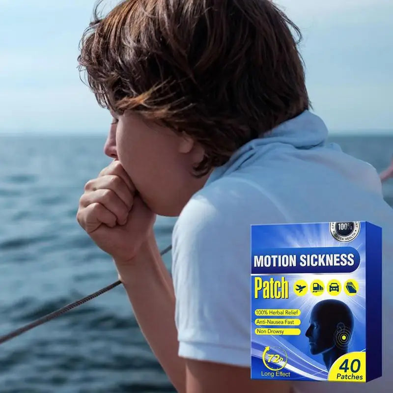 Motion Sickness 40pcs Seasick Patches Children Adult