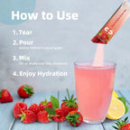 Electrolyte Powder Sugar Free 0 Calories Mixture Drinks Quickly Hydrate Provide Endurance & Energy Support Non GMO