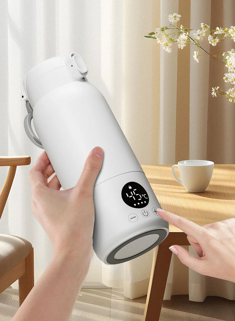 Portable Baby Milk Bottle Warmer 500ML Travel 316L Stainless Steel