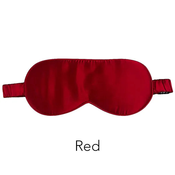 100% Mulberry Silk Sleep Mask Men Women Eye Cover Total Blackout Size 20 X 8.5cm