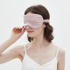 100% Mulberry Silk Sleep Mask Men Women Eye Cover Total Blackout Size 20 X 8.5cm