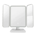Trifold Makeup Mirror LED Lights Trifold
