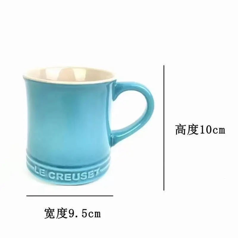 350 Mlnew Creative Macaron Mug Nordic Style Color Gradient Ceramic Cups
